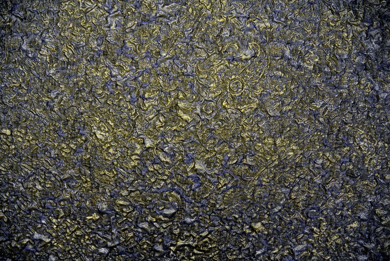 Iridescent Metallic Silk Blend Organza Cloqué0