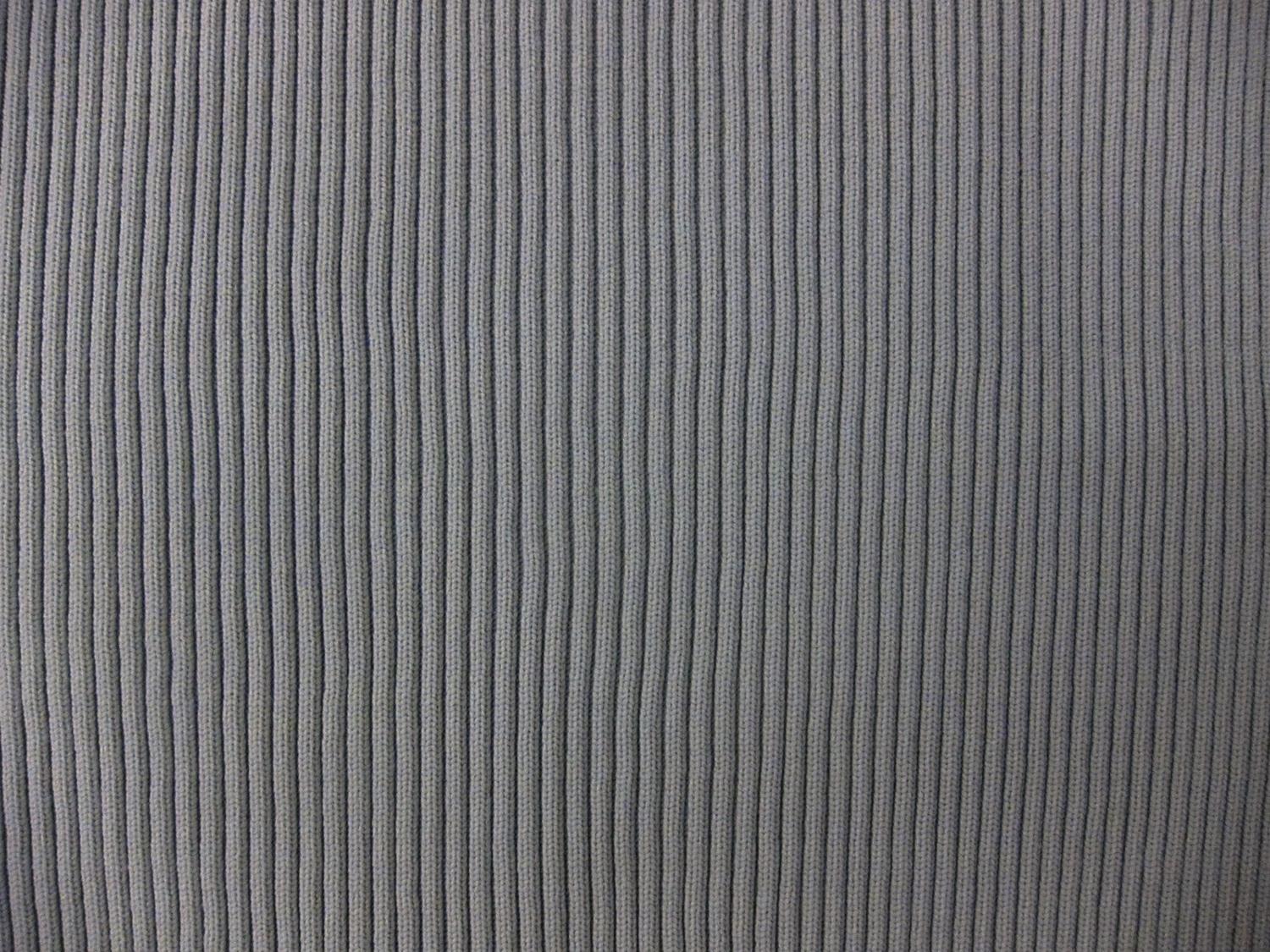 Nylon Rib Knit in Light Grey1