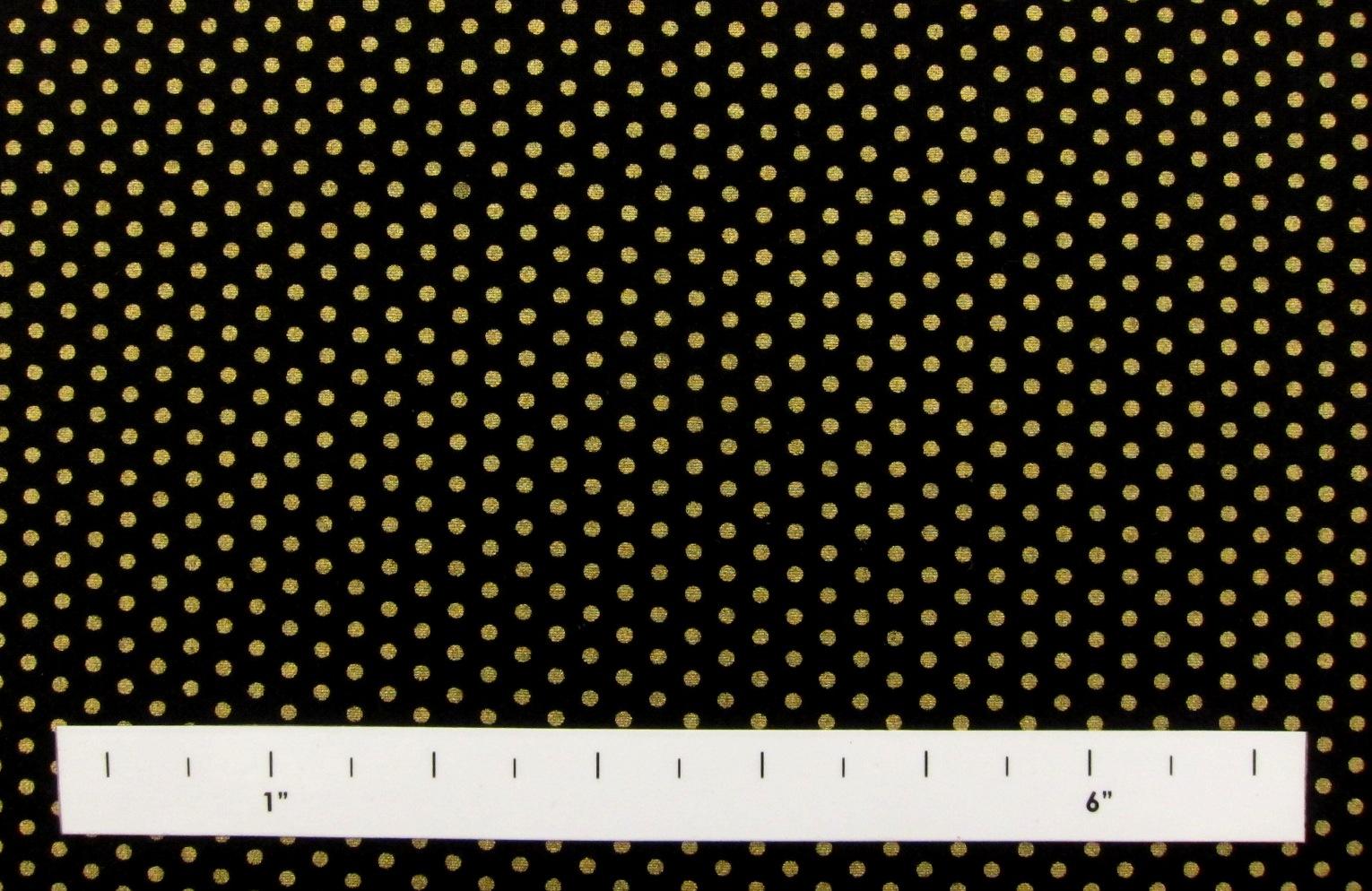 Cotton Broadcloth Metallic Print1