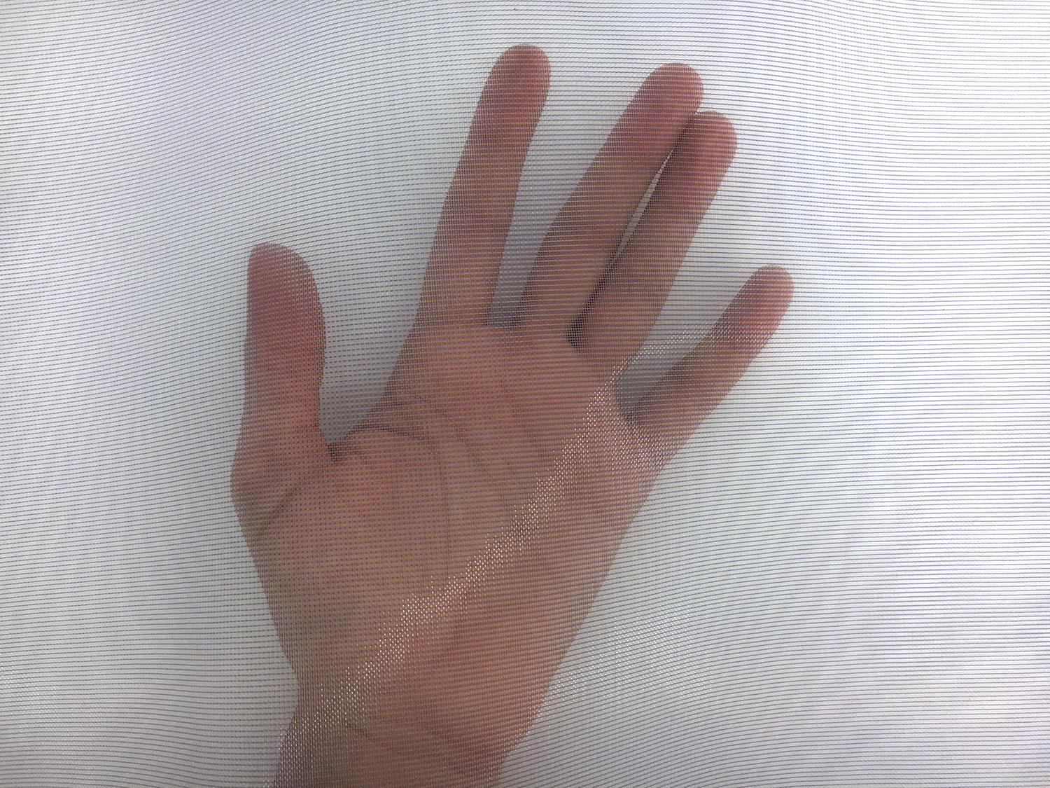 Italian Nylon Blend Mesh in Periwinkle2