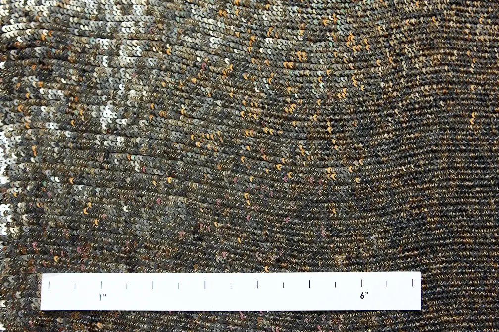 Sequins on Silk Chiffon1