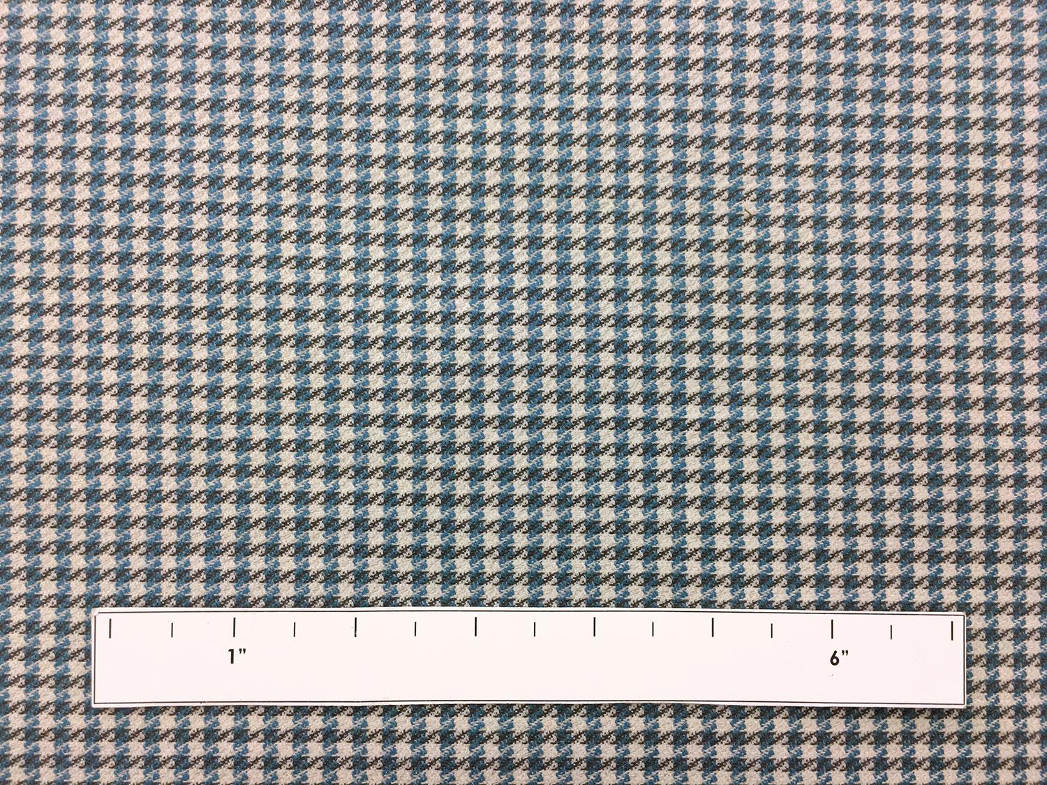 Italian Silk And Wool Blend Houndstooth Suiting1