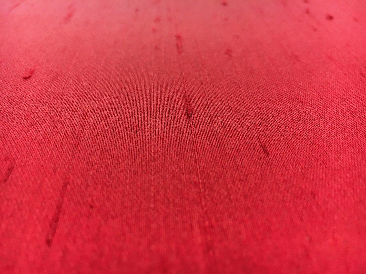 Novelty Couture Silk Gazar Shantung in Red0