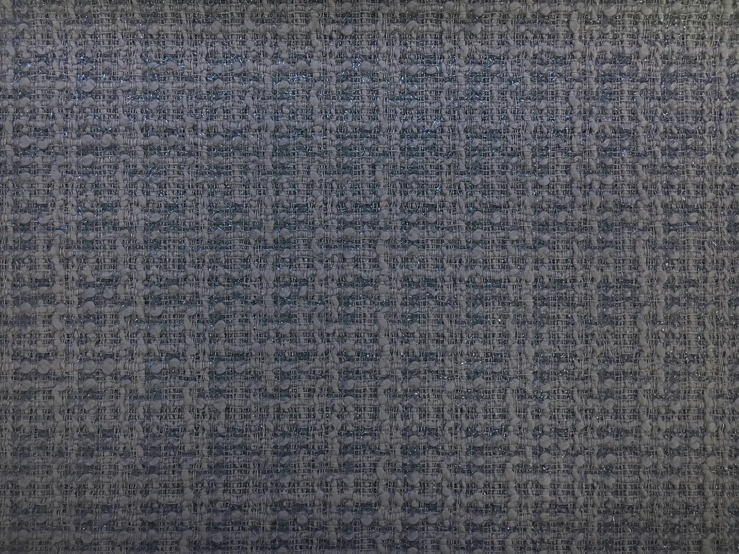 Wool and Nylon Lurex Tweed in Powder Blue0