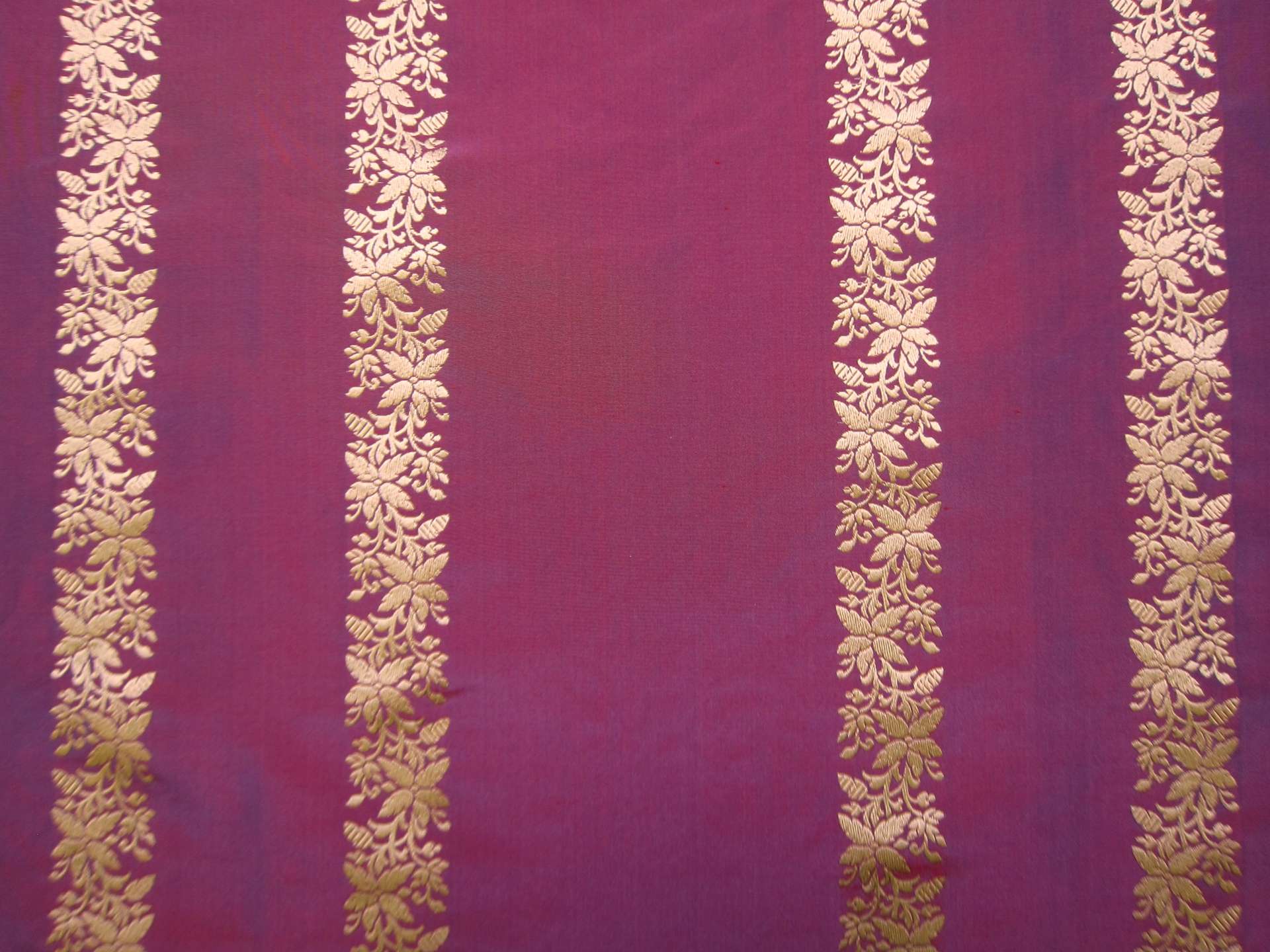 Embroidered Silk Taffeta0