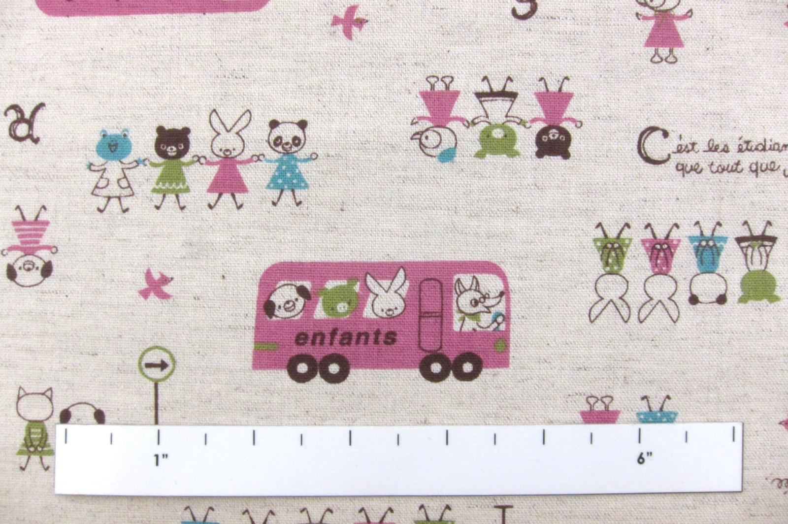 Japanese Cotton Linen Print1