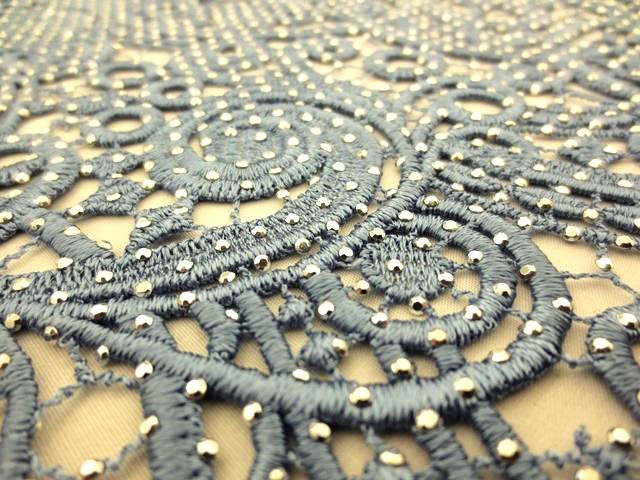 Metallic Guipure Lace2