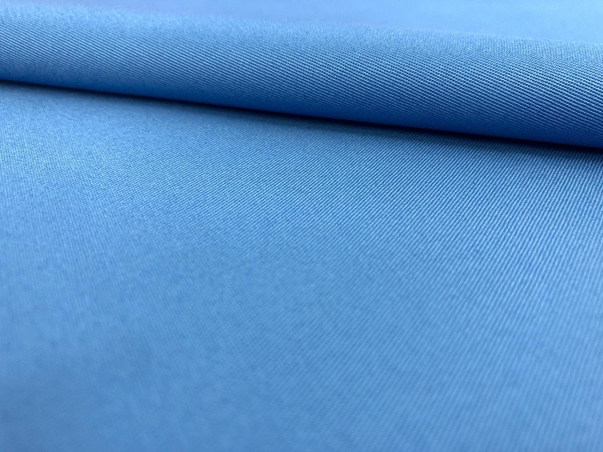 Combed Cotton Fineline Twill in Aegean 0