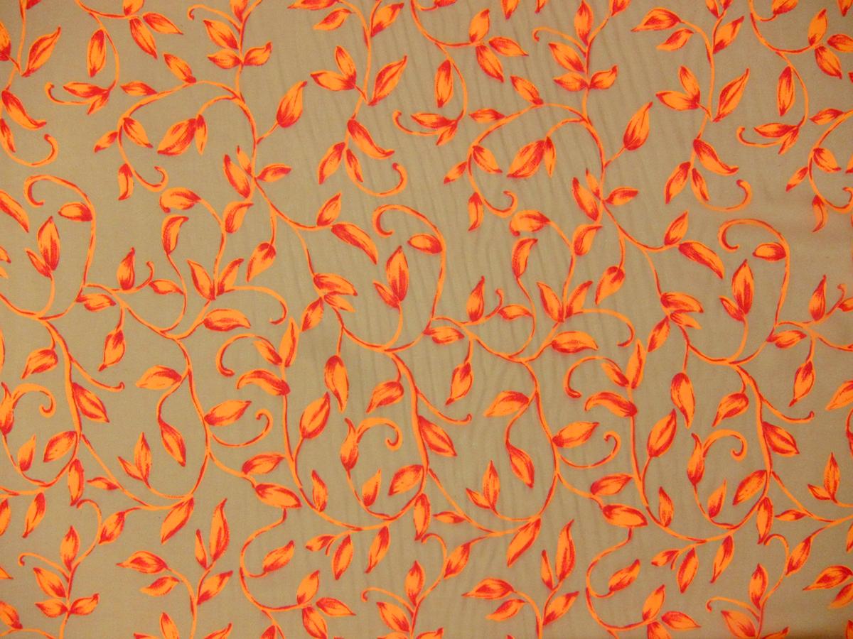 Printed Silk Chiffon0