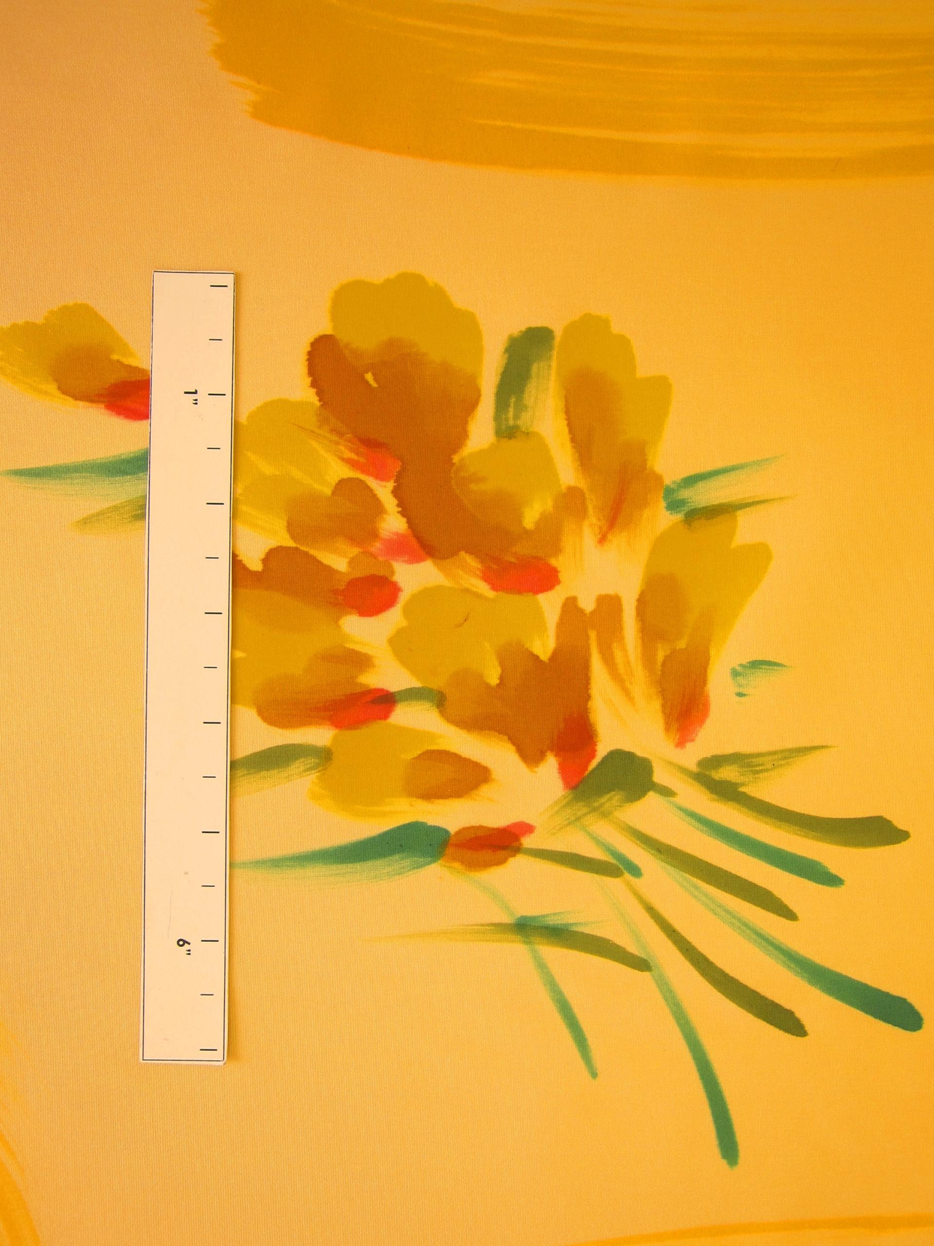 Hand Painted Iridescent Taffeta1