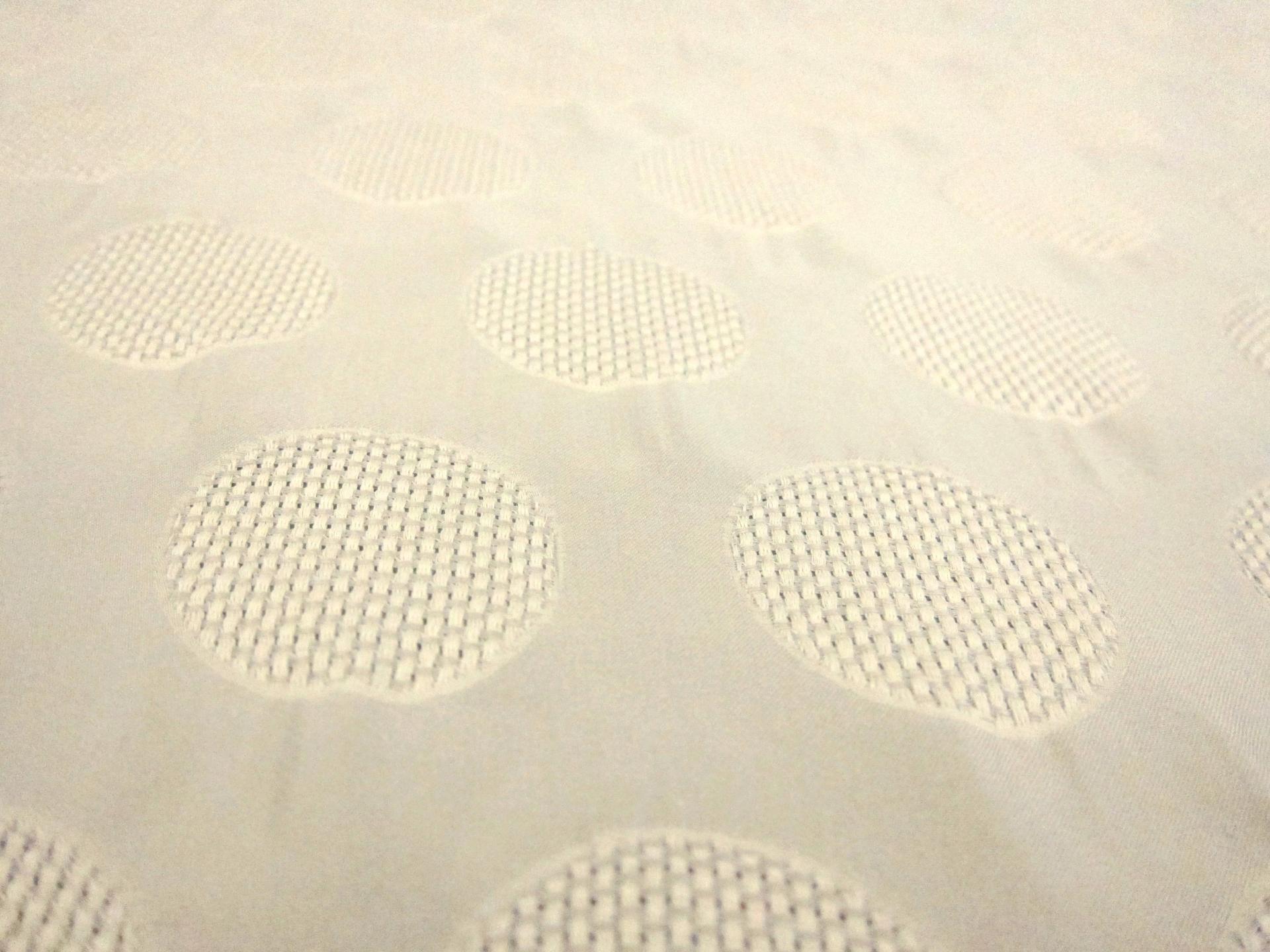 Rayon Blend Basketweave Dots2