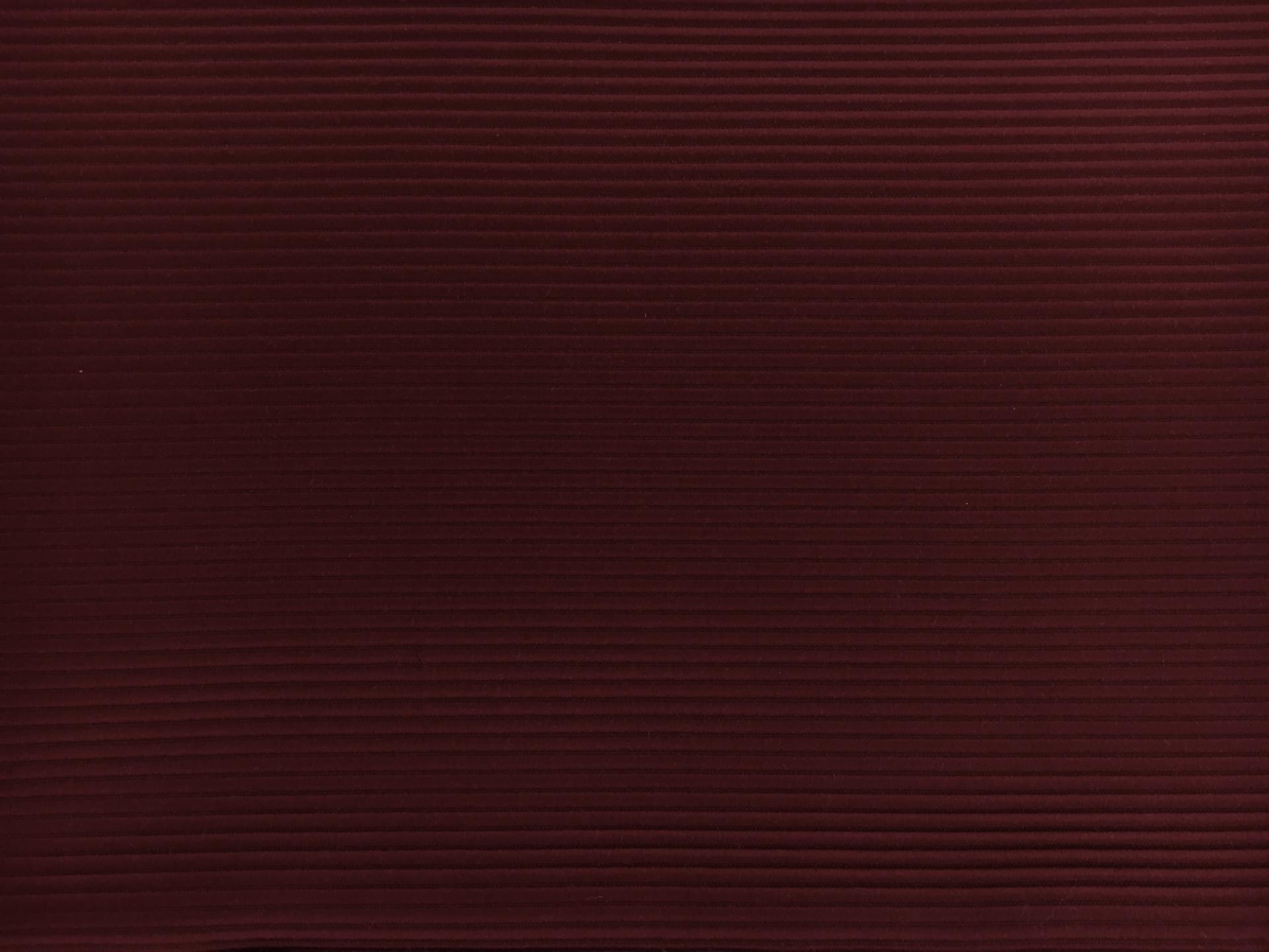 Italian Cotton and Acetate Ottoman in Bordeaux