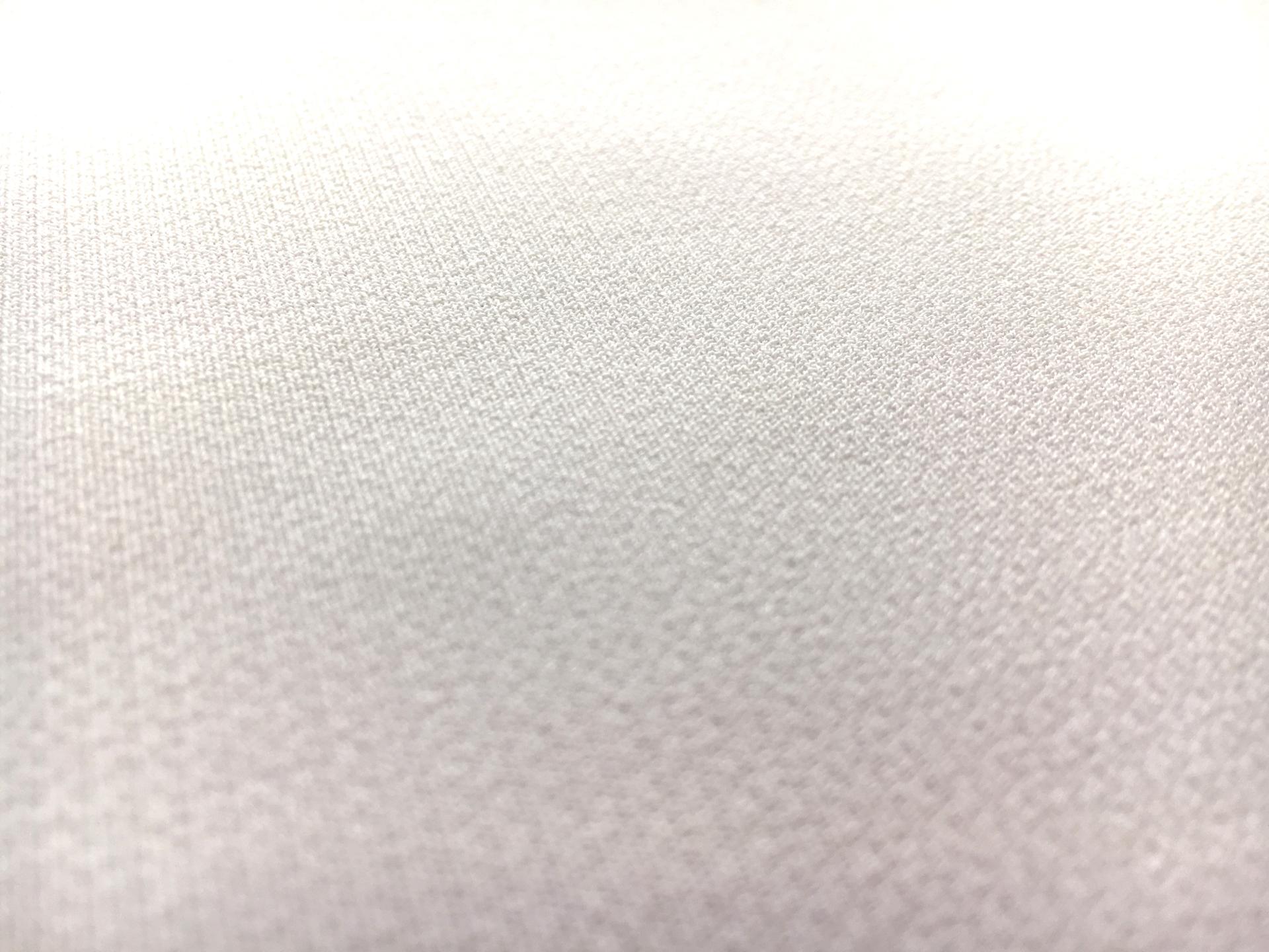 Polyester and Spandex Stretch Crepe in Ivory1