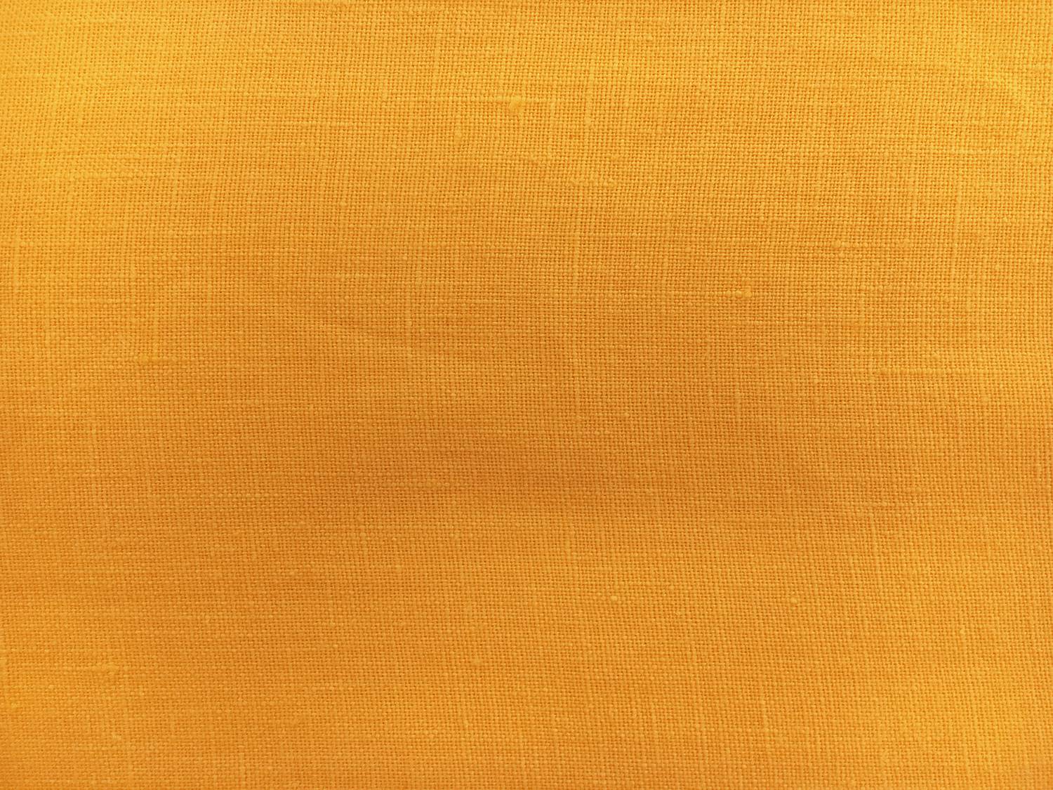 Belgian Sanforized Linen in Egg Yolk Yellow2