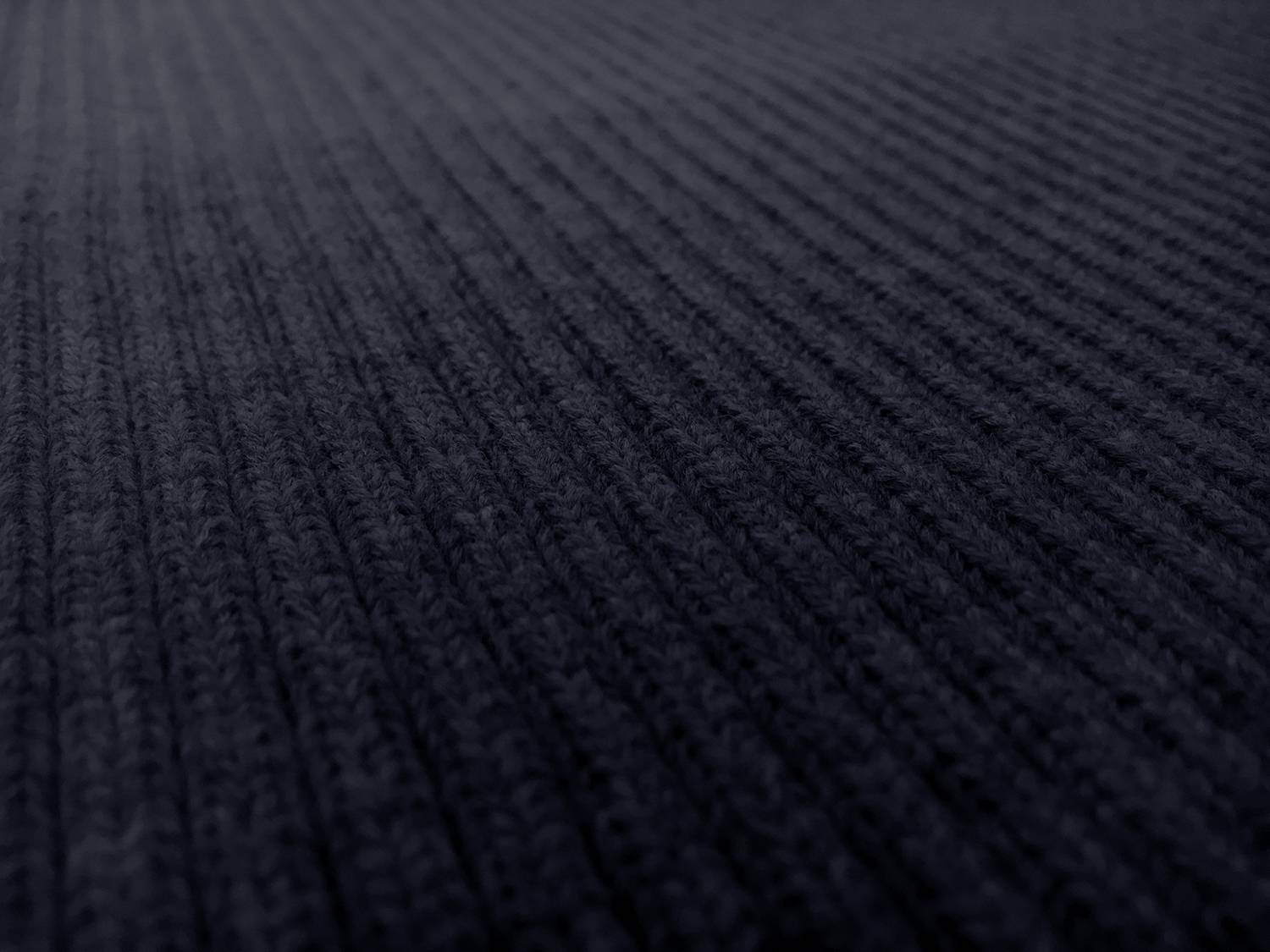 Made In The USA Acrylic Rib Knit in Navy1