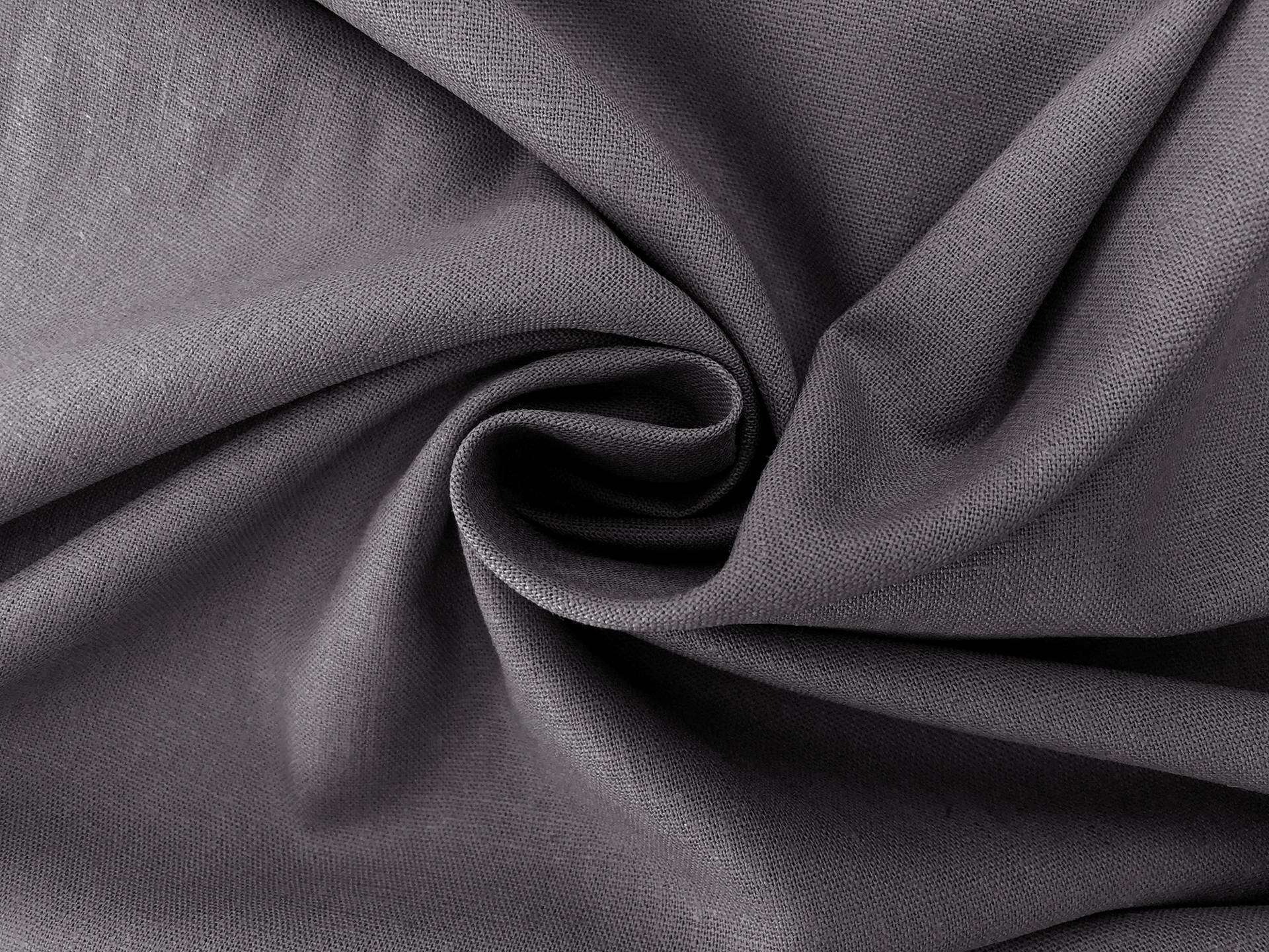 Washed Lightweight Linen Rayon Blend in Charcoal1