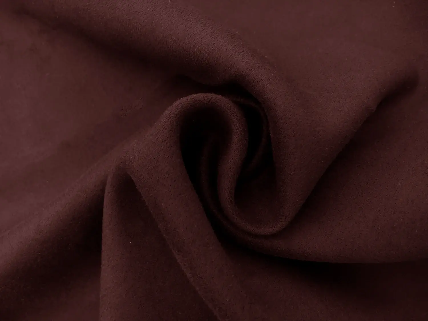 Stretch Suede with Scuba Backing in Burgundy2
