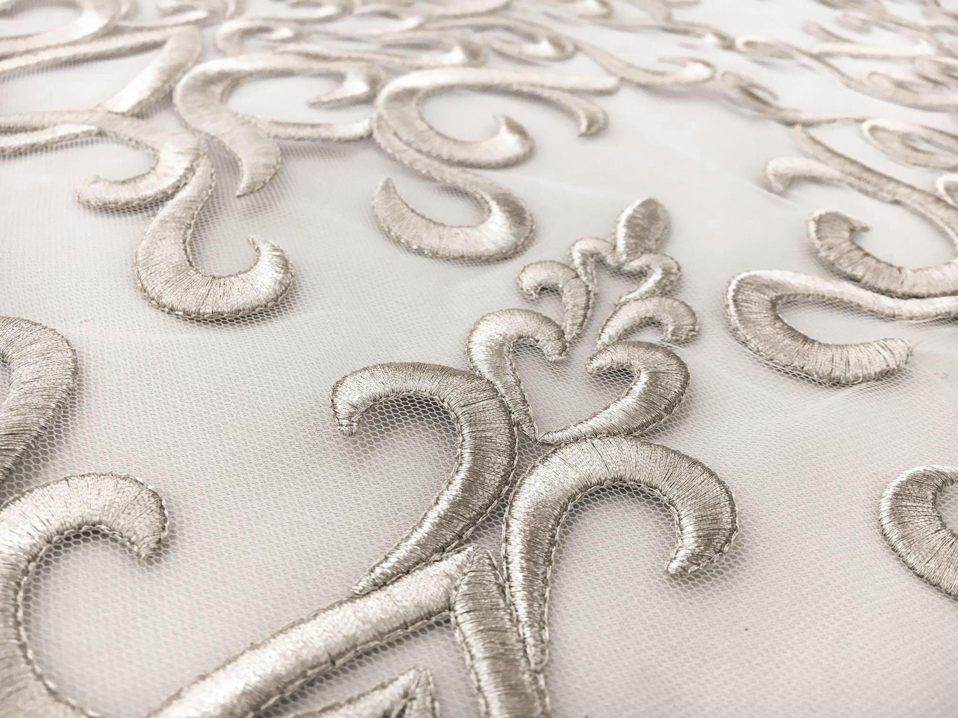 Heavily Embroidered in Silver2