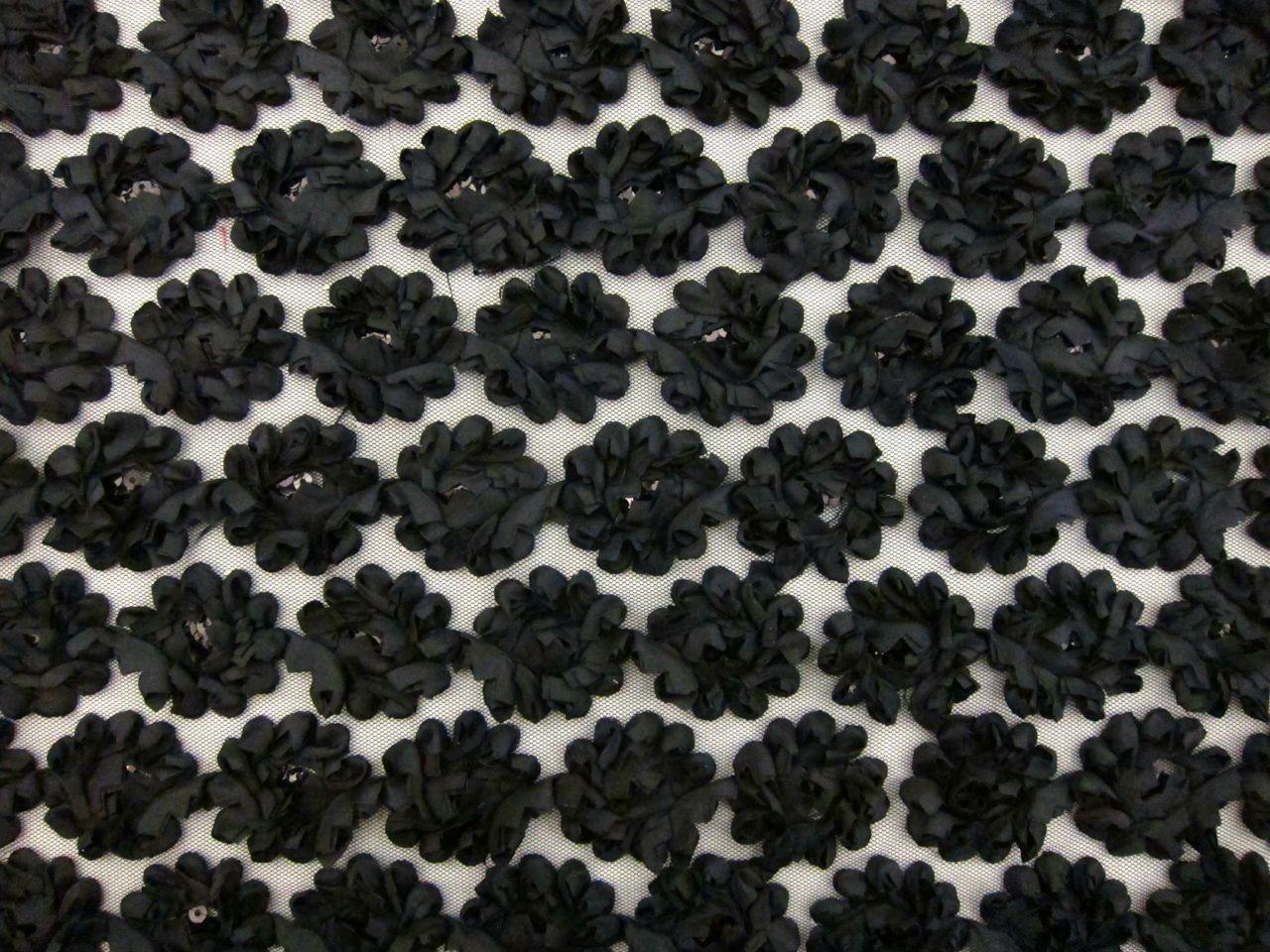 Ribbon Embroidery and Sequins on Illusion0