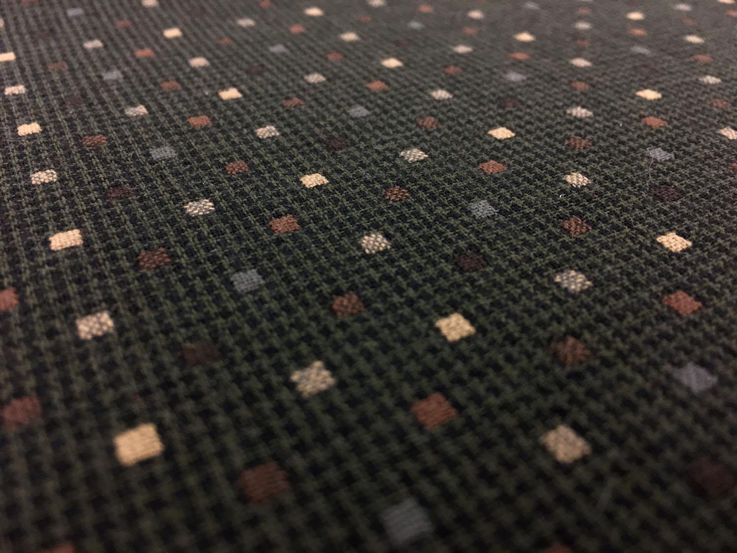 Japanese Cotton Woven Novelty With Little Multicolor Squares 2