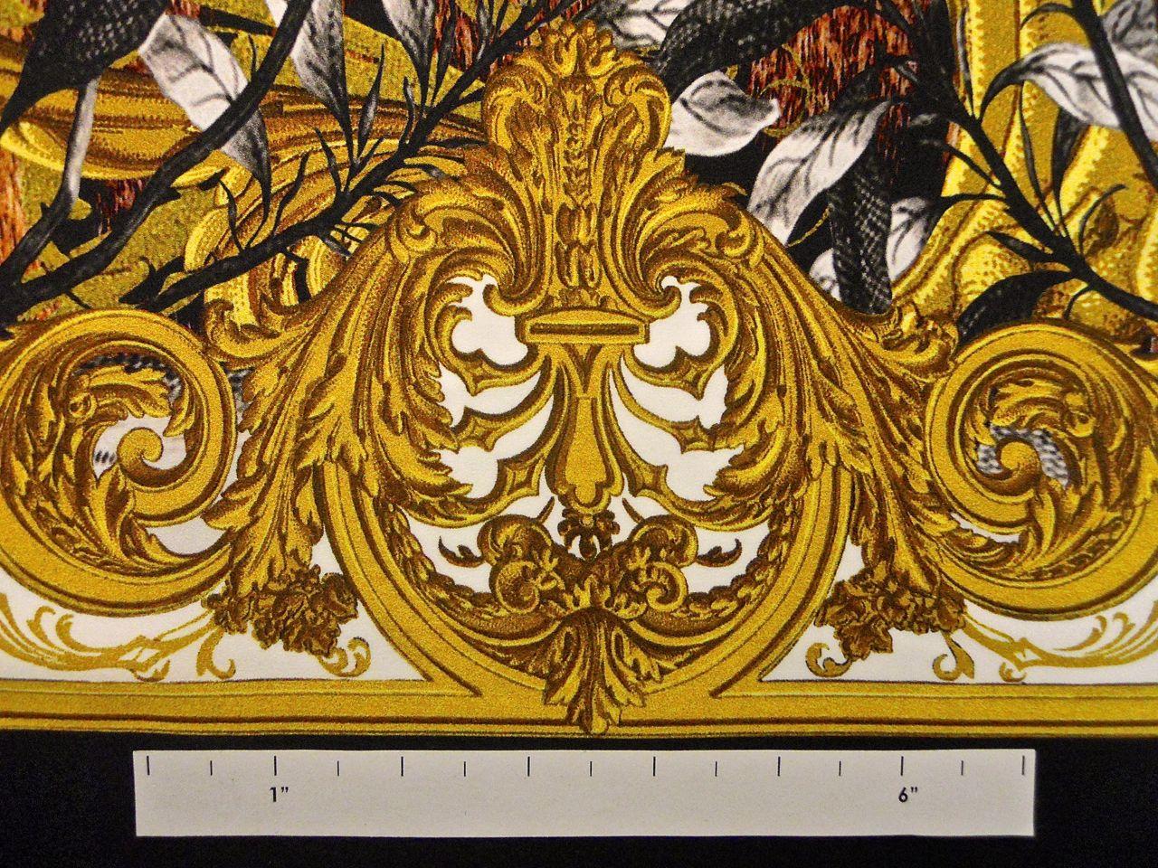 Printed Silk Charmeuse With Matching Chiffon1