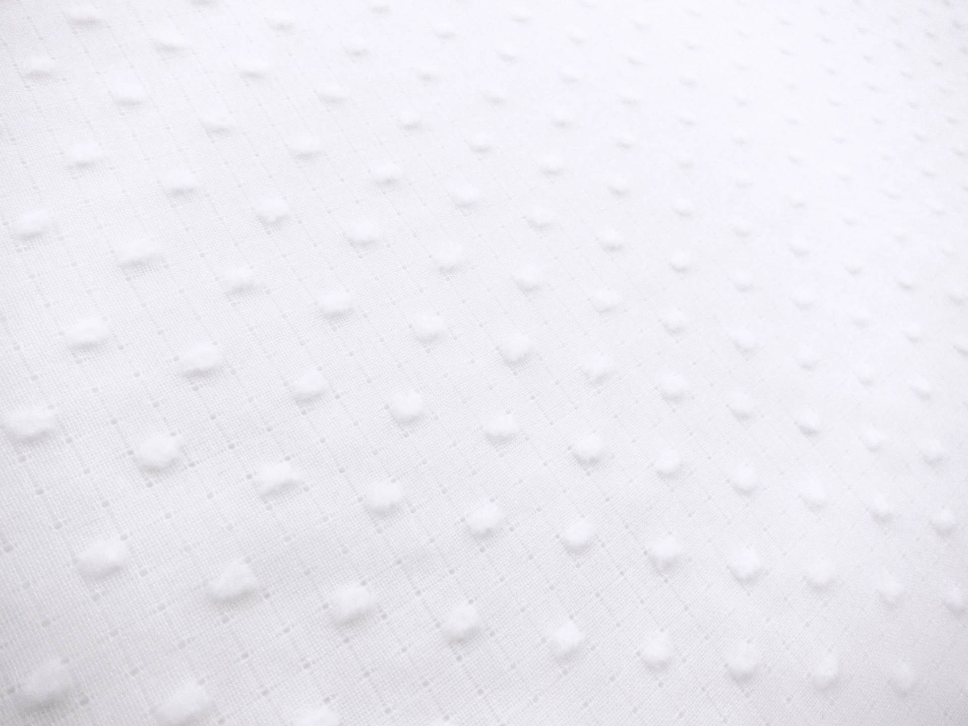 Cotton Plumetis in White0