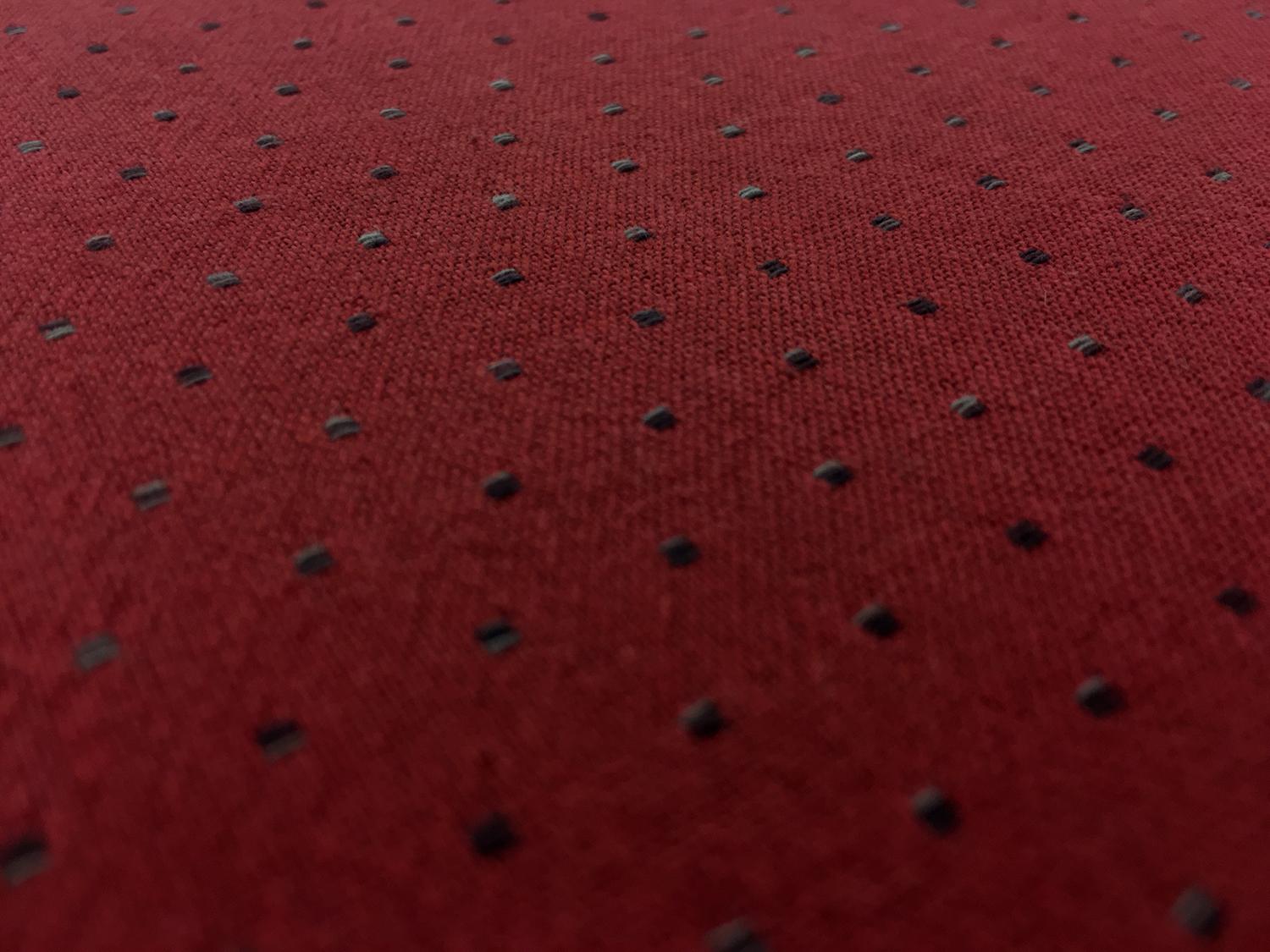 Japanese Cotton Woven Dots Novelty in Red2