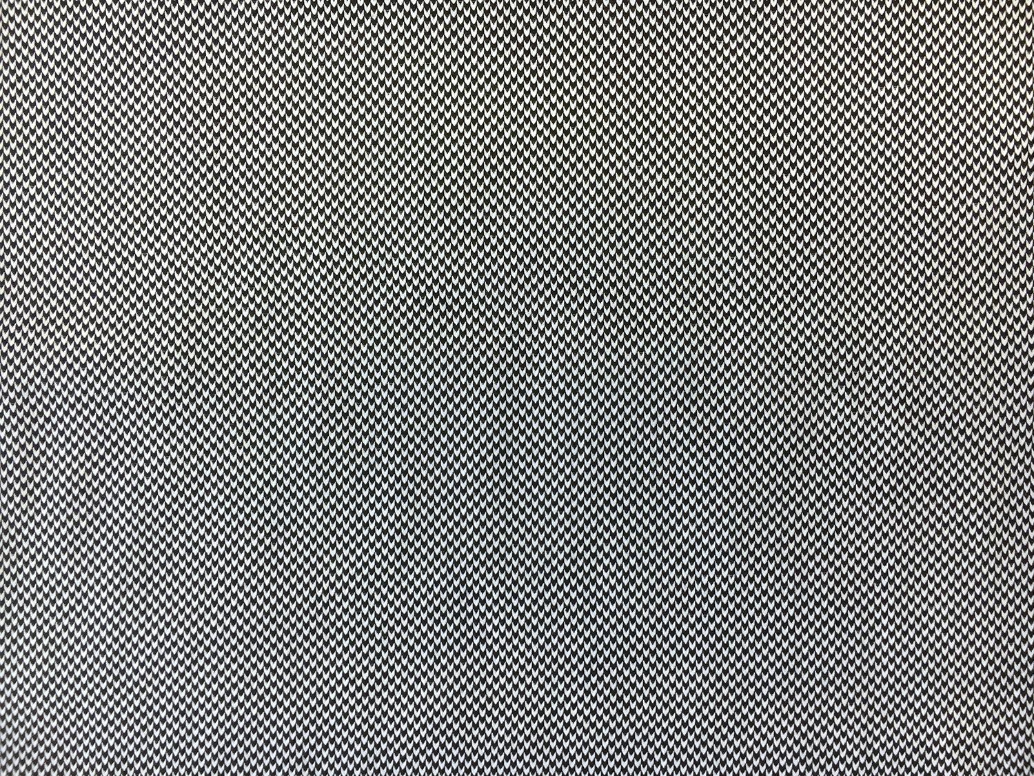 Italian Cotton Chevron Dobby Shirting in Black0