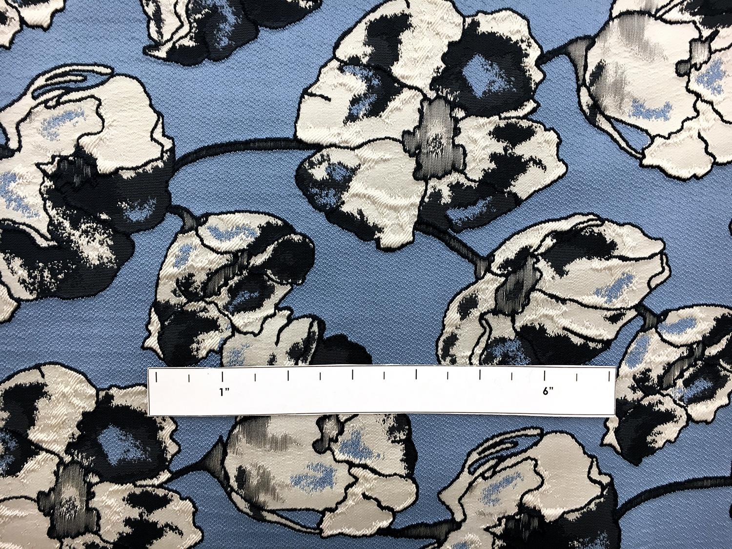 Floral Brocade with Poppies1