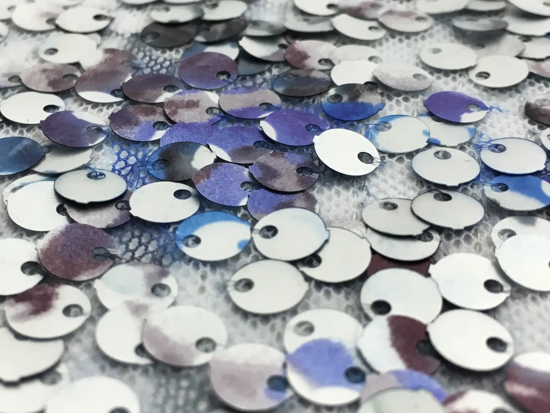 Printed Sequins on Stretch Tulle2