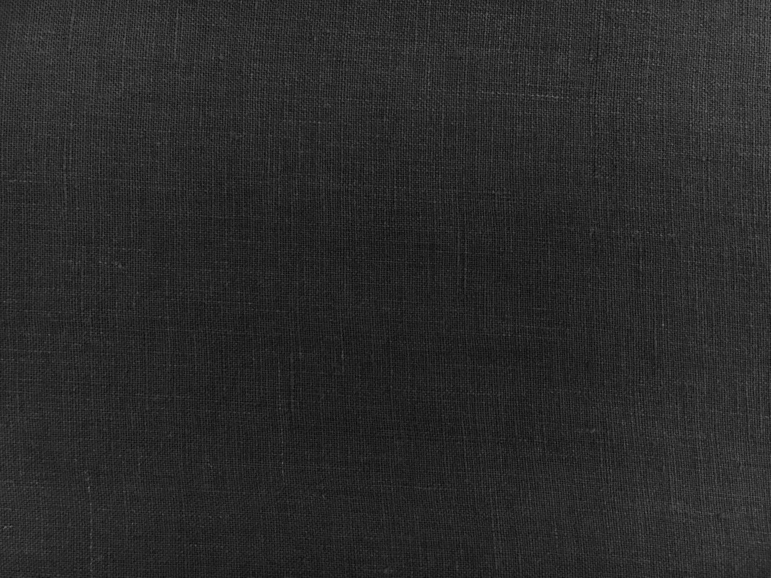 Belgian Sanforized Linen in Black2