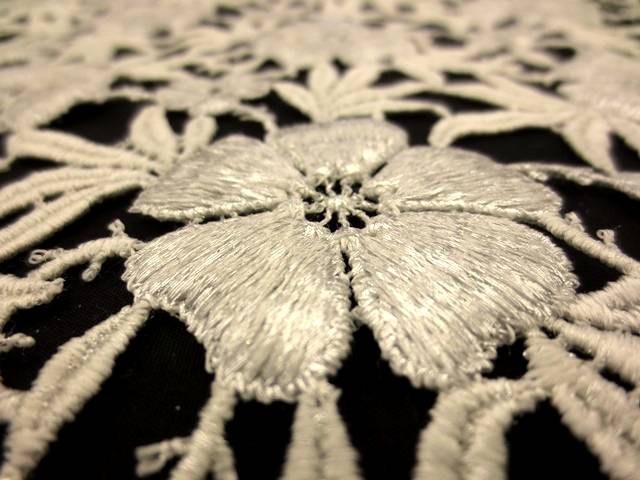 Metallic Guipure Lace2