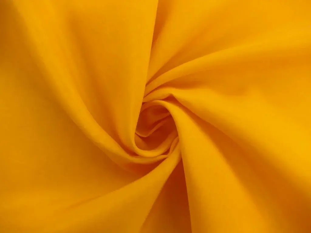 Silk and Cotton Voile in Apricot1