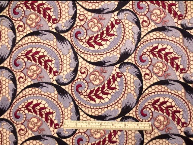 Metallic Guipure Lace1