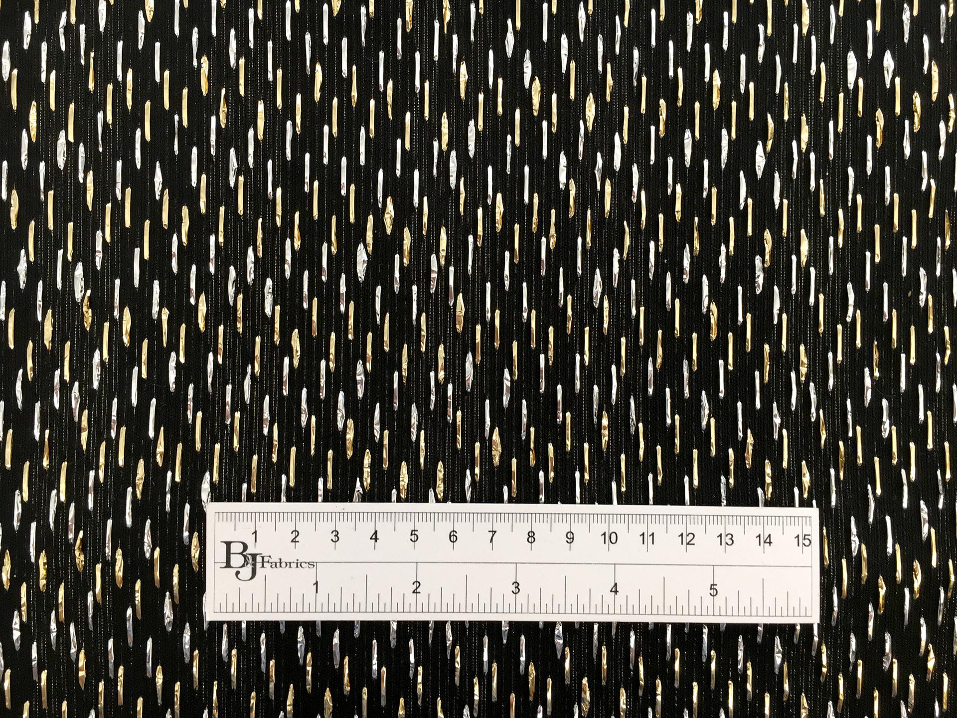 Silk and Cotton Blend Metallic Raffia2