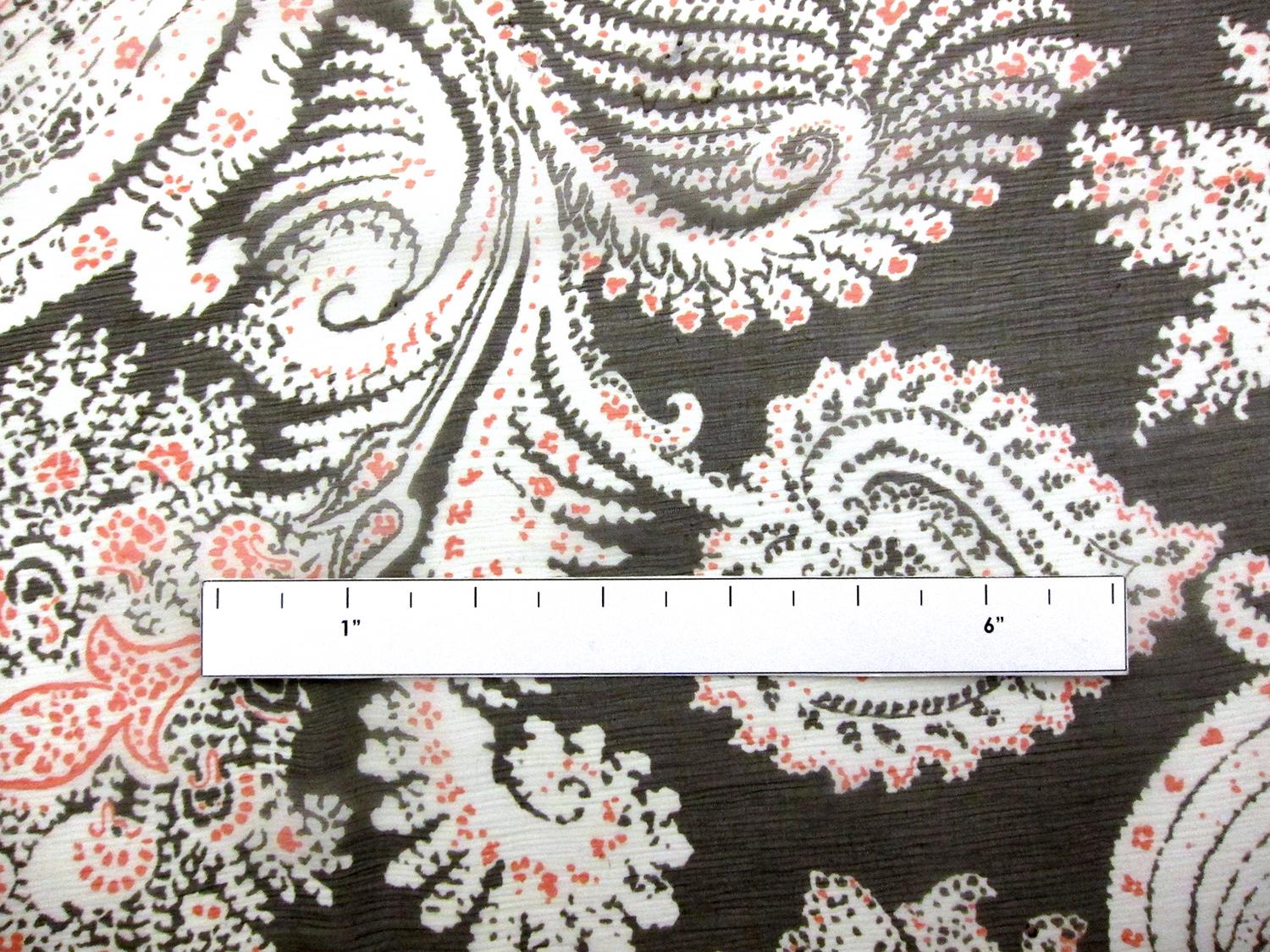 Printed Crinkle Silk Chiffon1