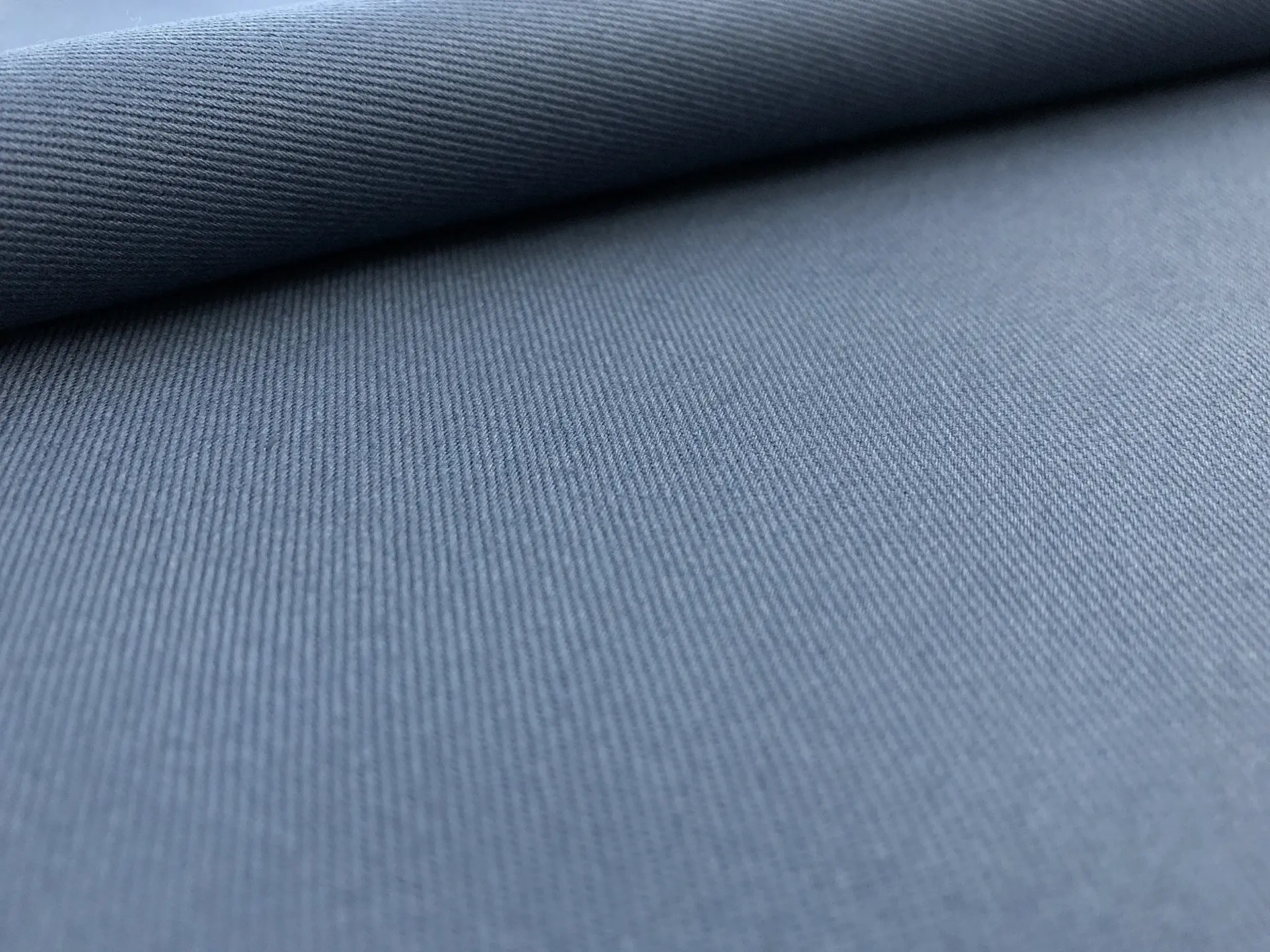 Japanese Lightweight Cotton Twill in Storm Blue