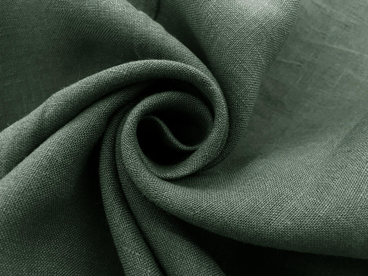 Belgian Sanforized Linen in Grass1