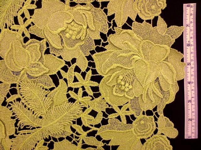 Metallic Guipure Lace