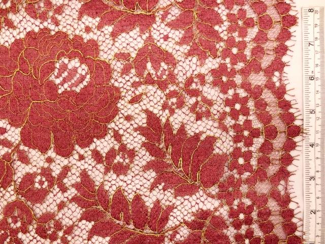 Metallic Chantilly Lace0