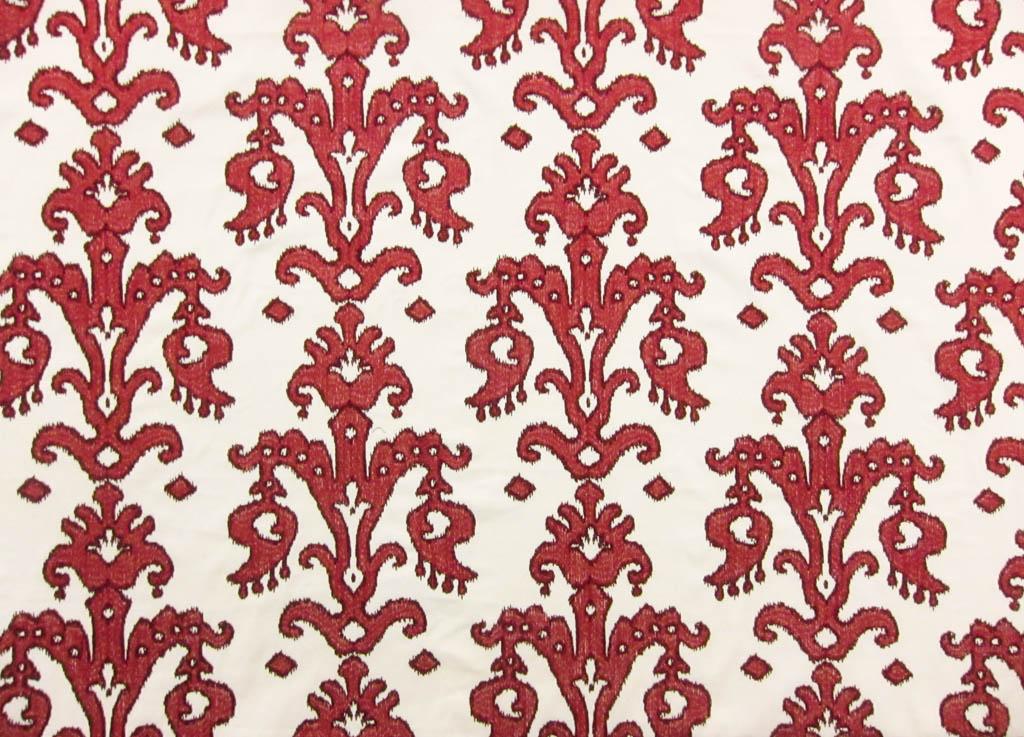 Embroidered Cotton Upholstery 0