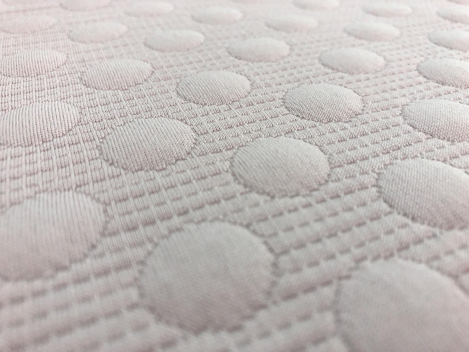 Poly Blend Novelty Dots Knit in Pebble2