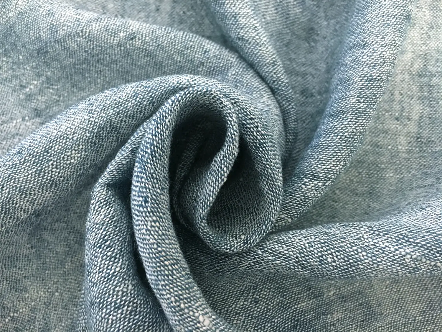 Crinkled Linen Gauze in Tropic2