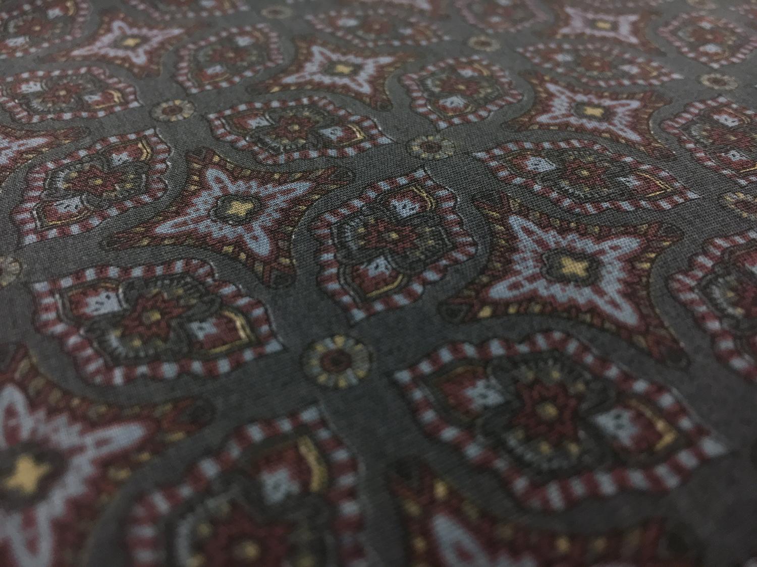 Japanese Cotton Broadcloth Ornamental Print 2