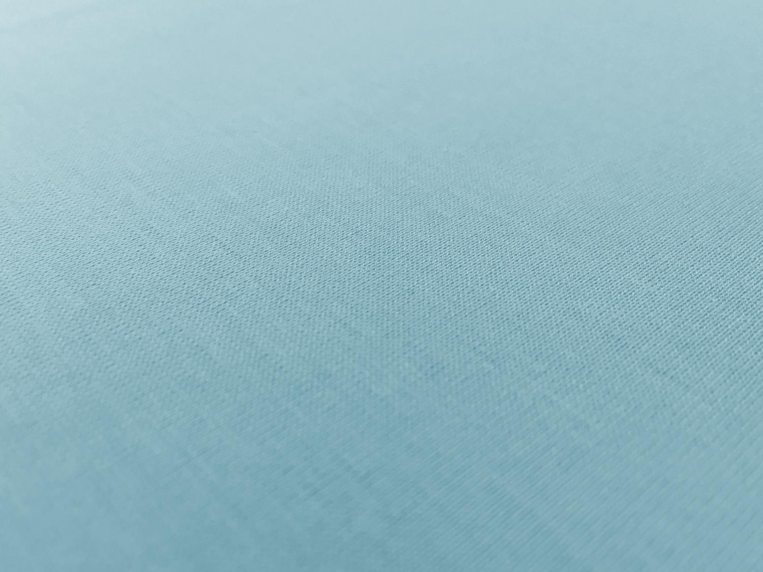 Italian Cotton Jersey in Aqua