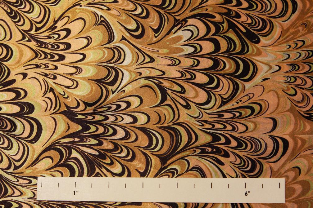 Printed Silk Charmeuse0