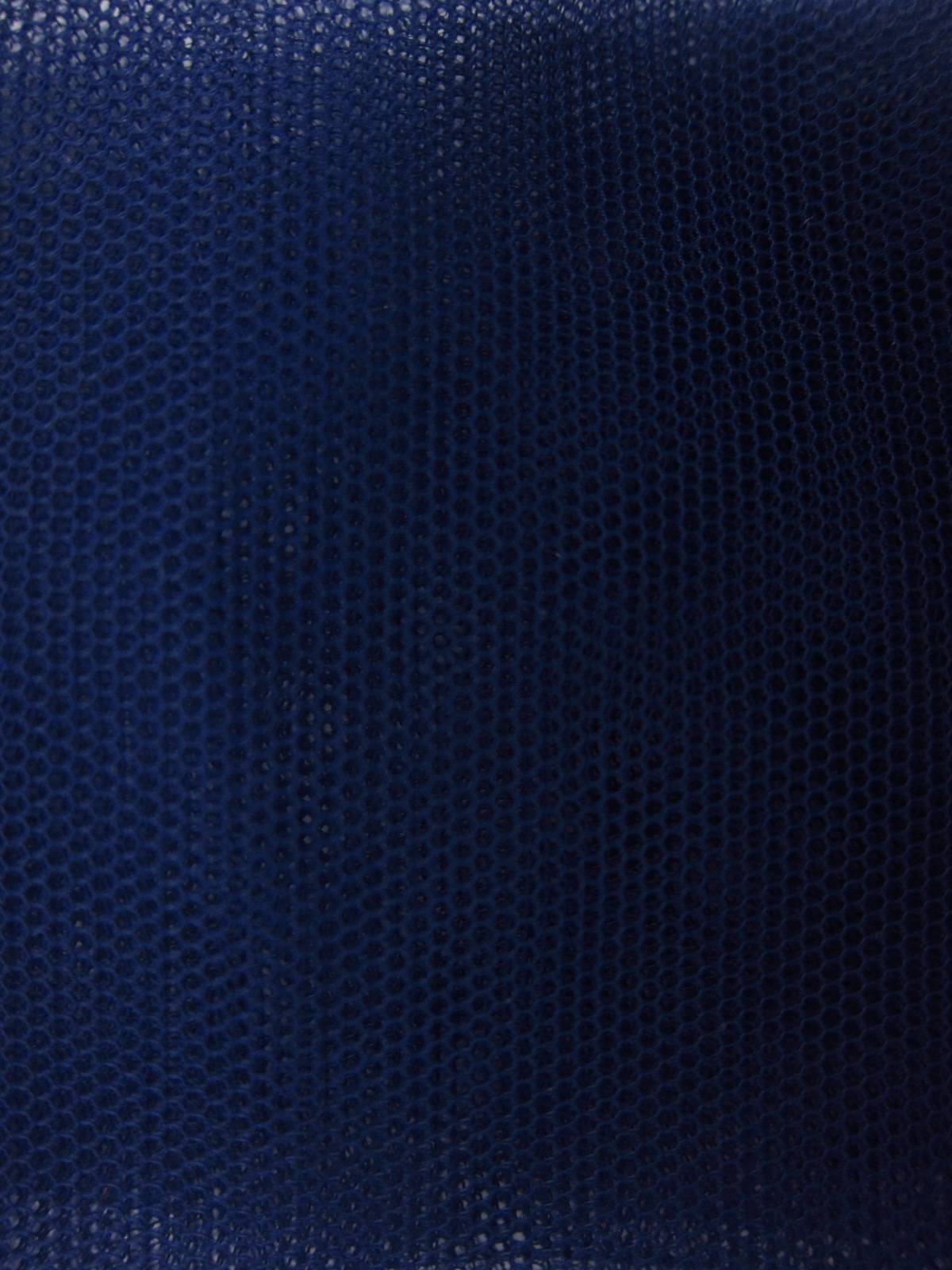 Italian Nylon Tulle in Blu Marine0