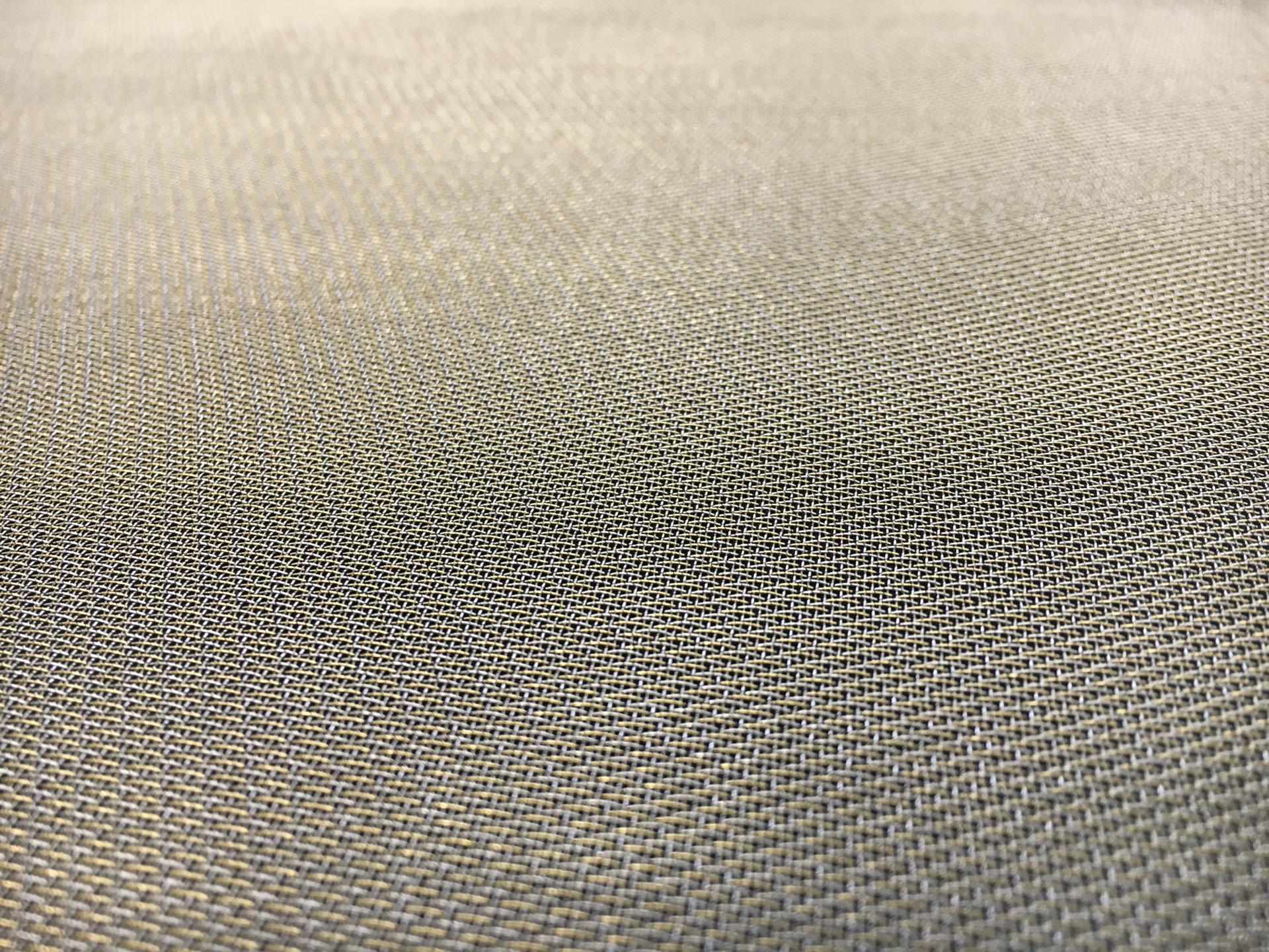 Metallic Silk and Viscose Blend Heavy Crepe1