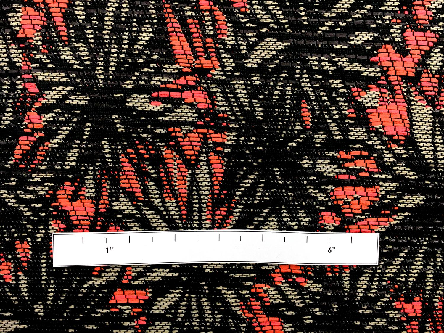 Calvin Klein Metallic and Neon Raffia 1