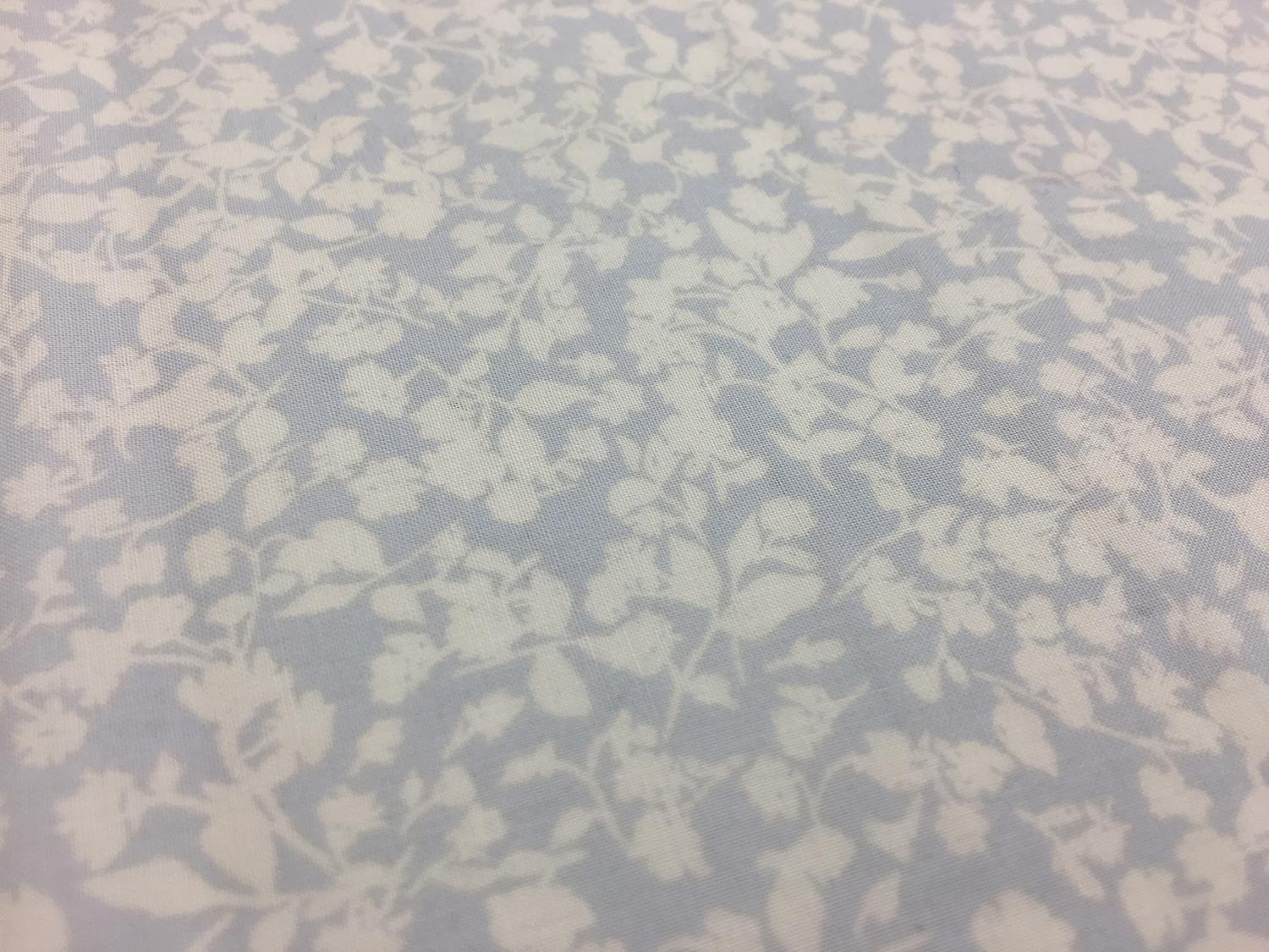 Cotton Broadcloth Print with Flowers2